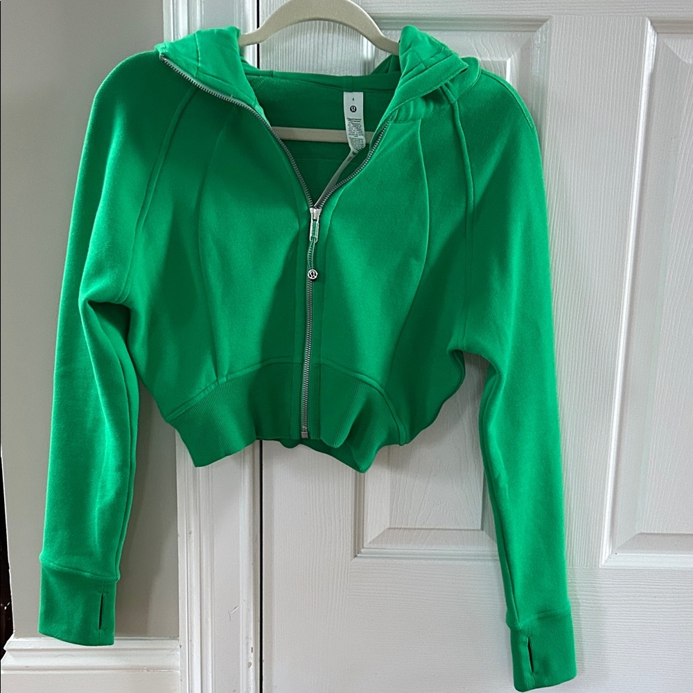 Lululemon Athletica Bright Green Hoodie